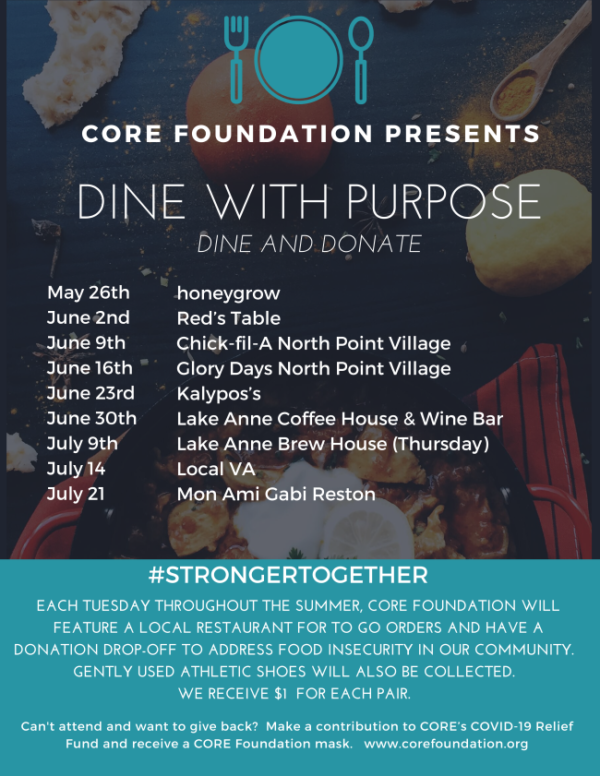 CORE Foundation Dine With Purpose - CORE Foundation