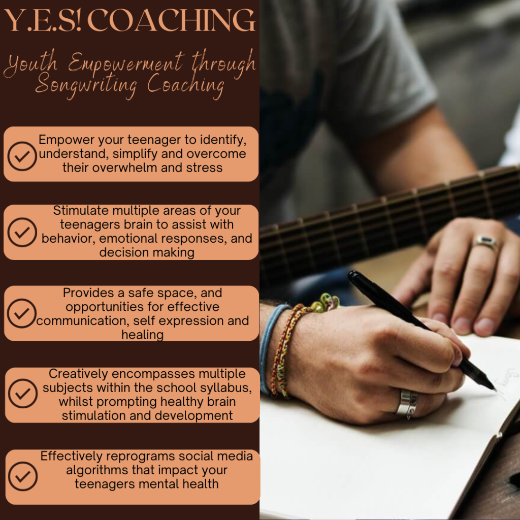 Youth engagement through songwriting coaching